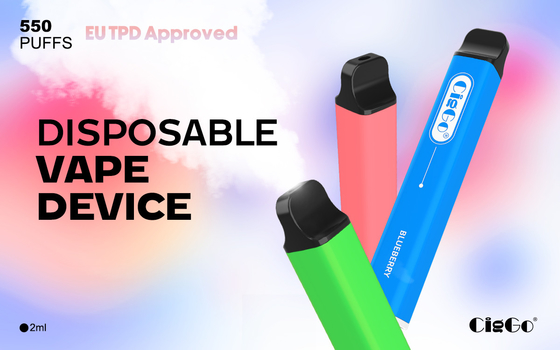 Ciggo Square ELF BAR 600 Disposable Pod Device 550mAh TPD Approved