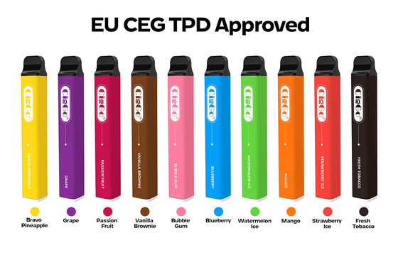 CigGo TPD Disposable Vape Pen 550 Puffs With 2ml Ejuice / 550mAh Battery
