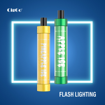 1.8 Ohm 3.0ML Disposable Vape Pen 800 Puffs Over 10 Colors Ciggo Flash