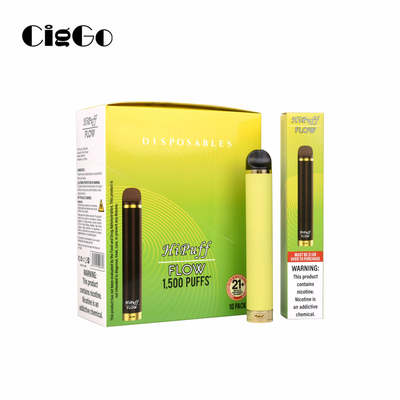 Stainless Steel 850mAh Disposable Vape Device With Airflow Control
