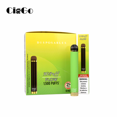 Airflow Adjustable Disposable Pod Vape 1500 Puffs 5ml Pre Filled Juice