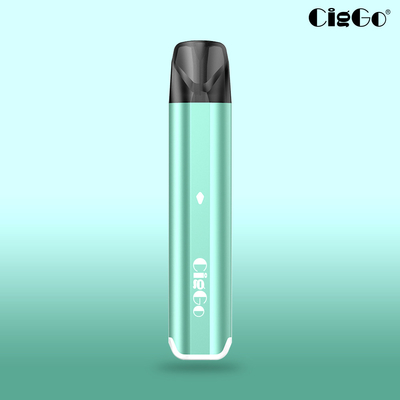 Rechargeable Refillable Pod Vape THC Vape Kit Original Bysoul 2ml Green Color