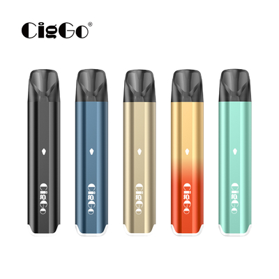 Rechargeable Refillable Pod Vape THC Vape Kit Original Bysoul 2ml Green Color