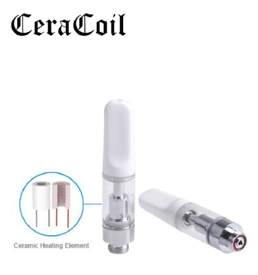 ODM CBD Vape Cartridge 1ml Ceramic Coil Ciggo C01 4 Colors To Choose