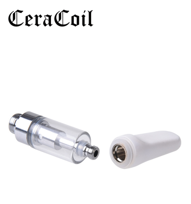 ODM CBD Vape Cartridge 1ml Ceramic Coil Ciggo C01 4 Colors To Choose