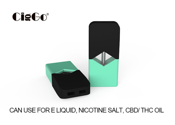 1.8ohm Disposable Vape Pod Device CBD THC OIL E Liquid Nic Salt Cartridges