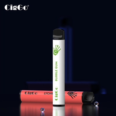 CigGo 600 Puffs Disposable Vape Pen 400mAh Battery 2ml Capacity