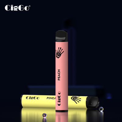 600 Puffs 2ml Disposable Vape Pen TPD Standard Healthy E Cigaratte