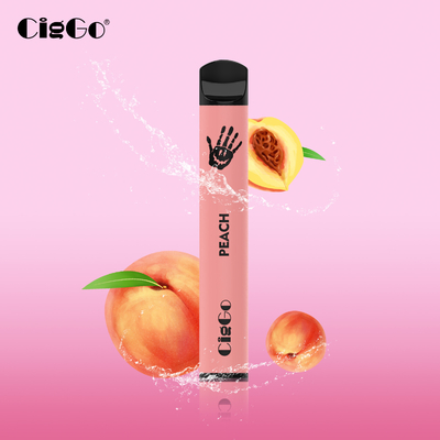 600 Puffs 2ml Disposable Vape Pen TPD Standard Healthy E Cigaratte