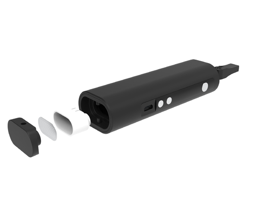 Heat Not Burn Disposable Vape Device Ceramic Chamber Fyhit Relax