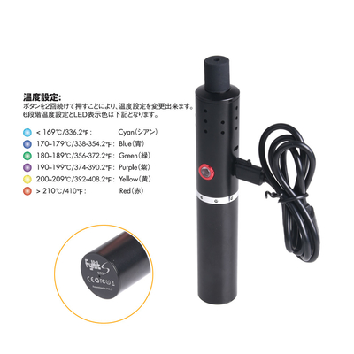 CE RoHs 2200mAh Healthy E Cig Dry Herb Vaporizer Tobacco Smoking