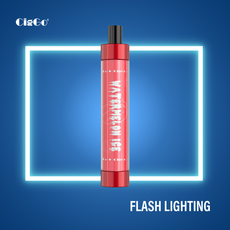 1.8 Ohm 3.0ML Disposable Vape Pen 800 Puffs Over 10 Colors Ciggo Flash