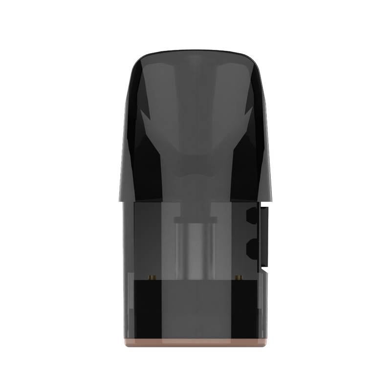 Refillable CBD E Liquid Vape Pod System Cartridges 2ML Black Color