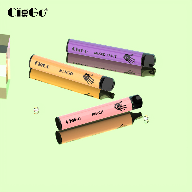 600 Puffs 2ml Disposable Vape Pen TPD Standard Healthy E Cigaratte