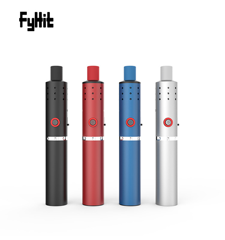 Cylindrical Dry Herb Vape Fyhit Premium 2200mAh Big Vapor E Cigarette